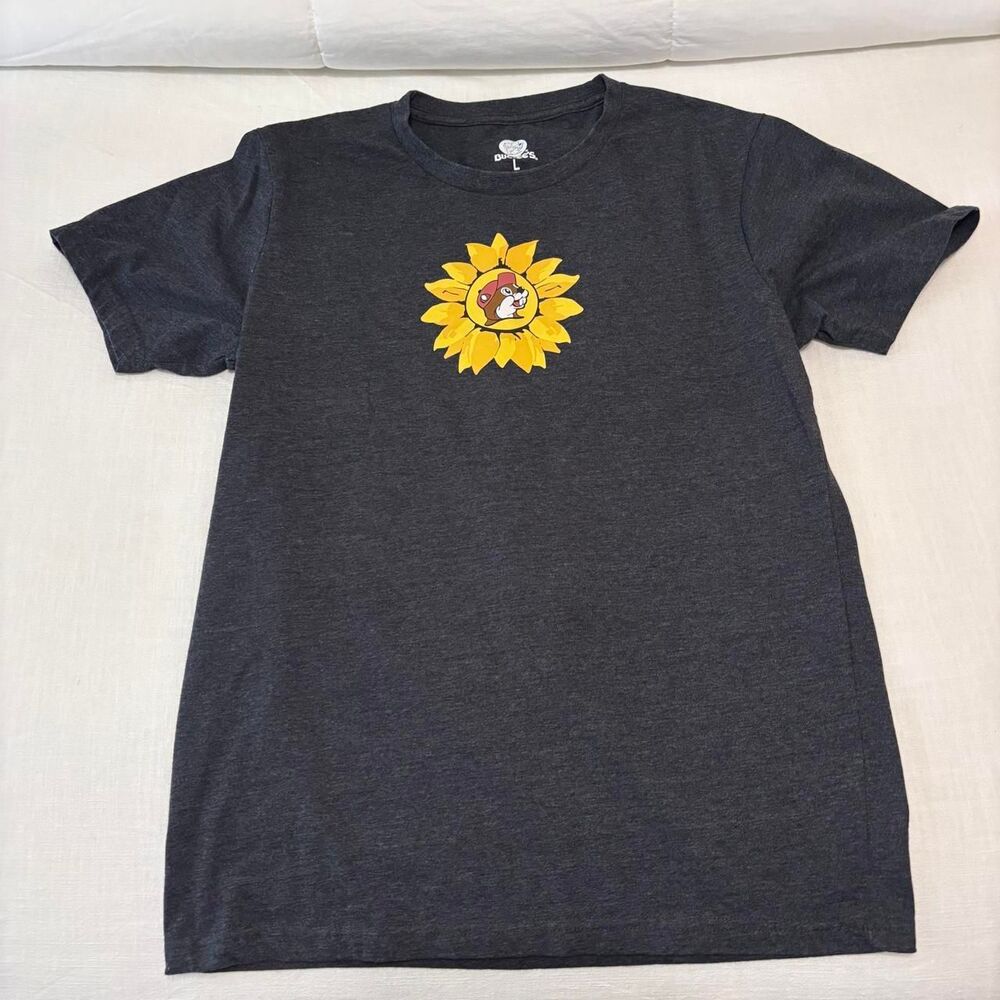 American-vintage Women's Black and Grey T-shirt